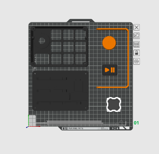 Miniatura 4 do modelo 3D Console Deck V2