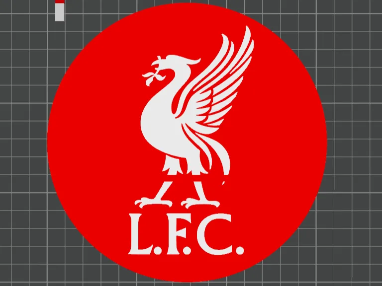 LFC disc (red and white)