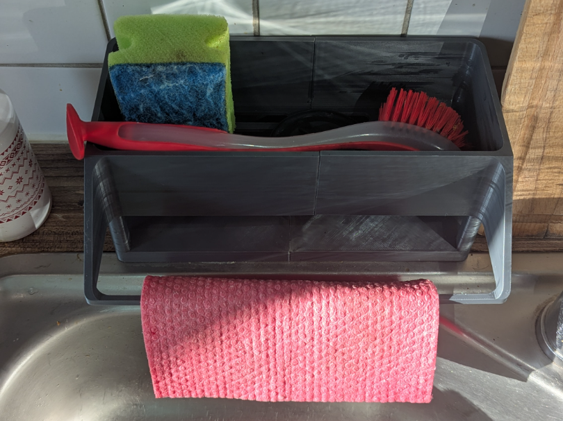 Ultimate Self-Draining Sink Organizer