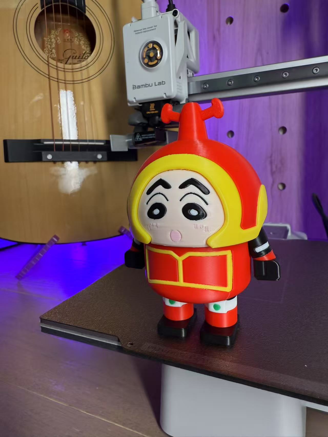 Miniatura 4 do modelo 3D 【NoAms】 铁甲小宝-卡布达（彩蛋：小新 x 卡布达）