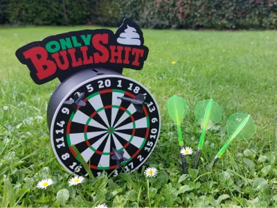 Only Bullshit Dart Kasse Fun Spardose Box