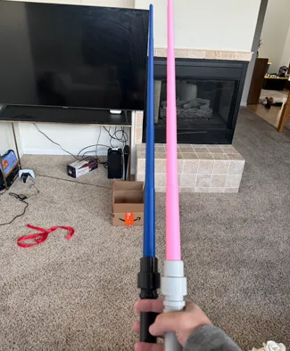 l-e-g-o style Lightsaber (One Blade Various Hilts)
