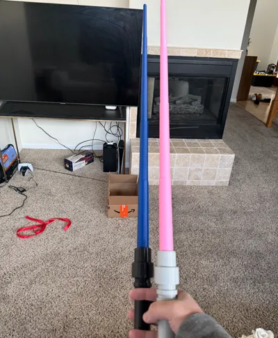 l-e-g-o style Lightsaber (One Blade Various Hilts)