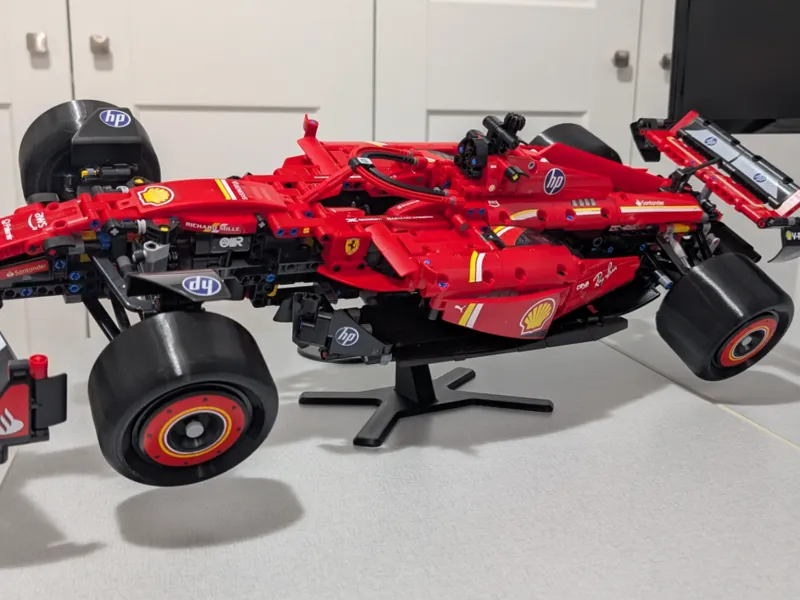 Stand for Formula 1 Bricks 1:8 scale