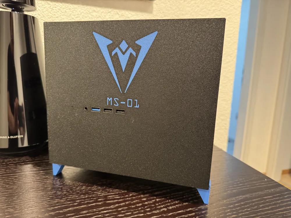 Minisforum MS-01 Case with ventilation - Free 3D Print Model - MakerWorld