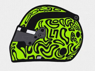 Lando Norris 2025 Helmet Keychain | Formula 1 | F1