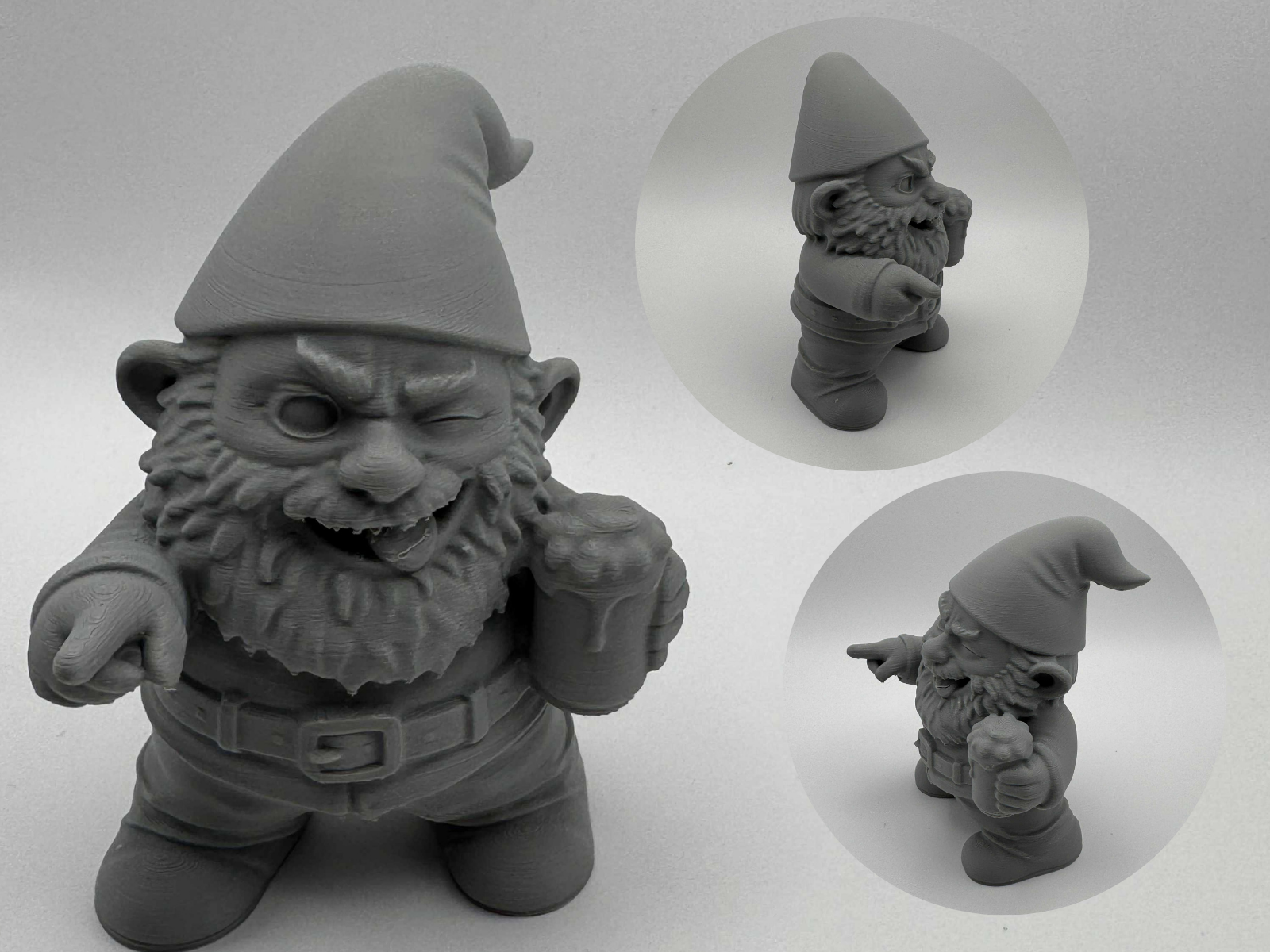 Cheeky Gnome – Playful Garden Figurine
