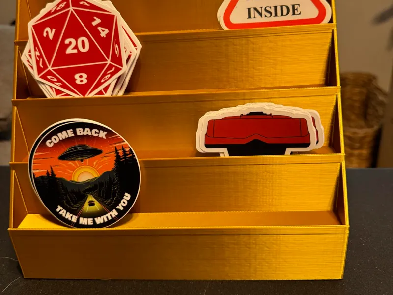 Sticker Holder Display 