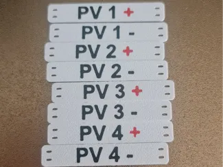 Anker Solix Solarbank PV Kabelbeschriftung