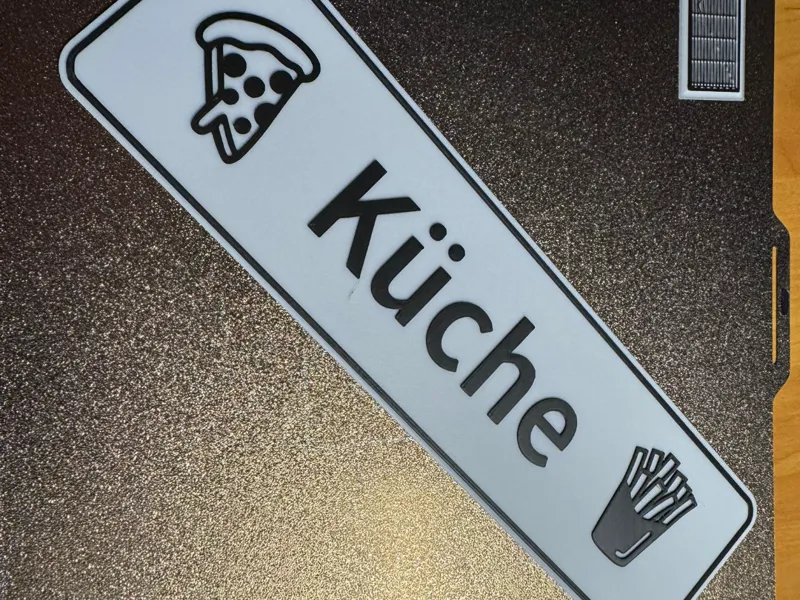 Küchenschild
