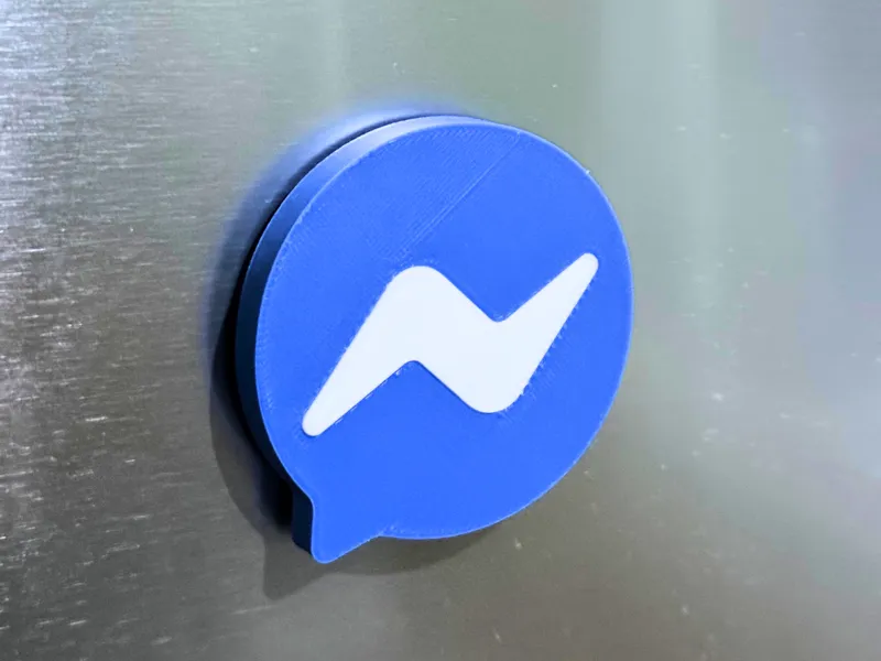 Messenger fridge magnet