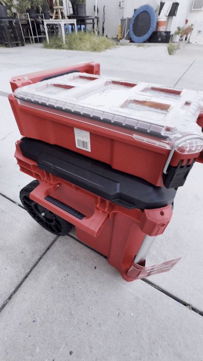 Milwaukee stackable box