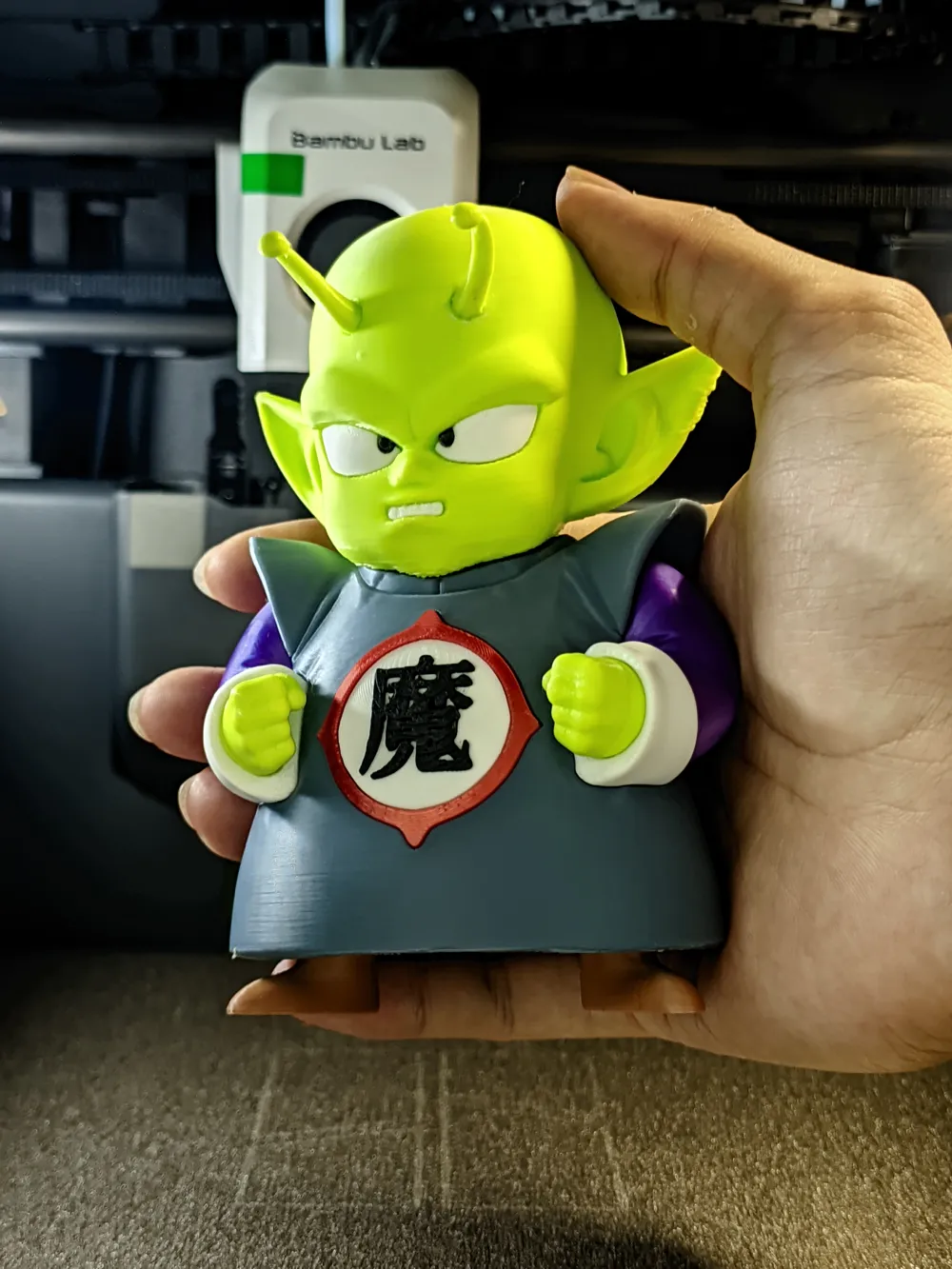 Piccolo Daimao (Demon King Jr.) [Split parts] Free 3D Print