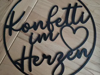 Konfetti im Herzen