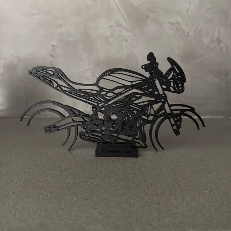 Triumph 675r street tripple desk decoration