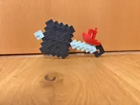 Minecraft Mace 300% size with AMS