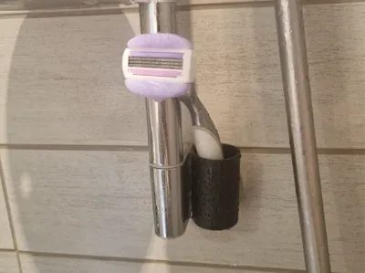 Razor holder for shower