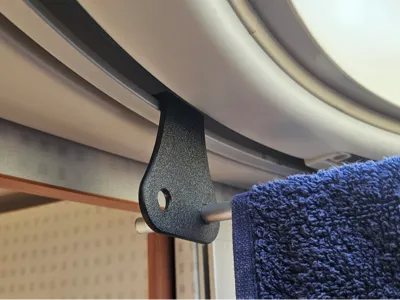 Towel Holder Hobby Caravan bath shower