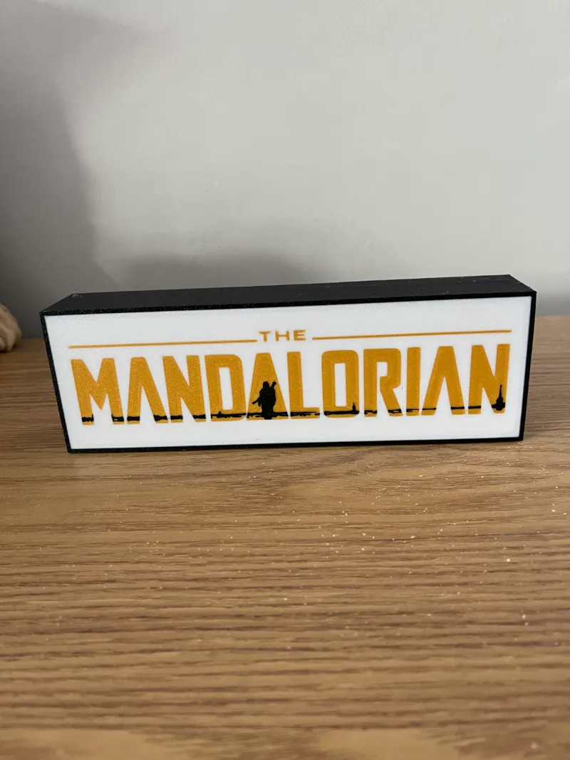 Star Wars The Mandalorian Lightbox