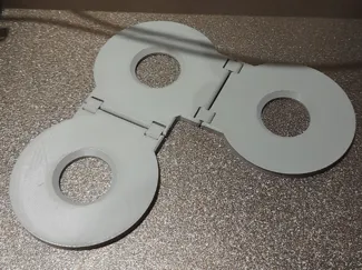 Foldable Petanque Ball Holder