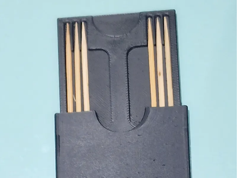 toothpick card holder