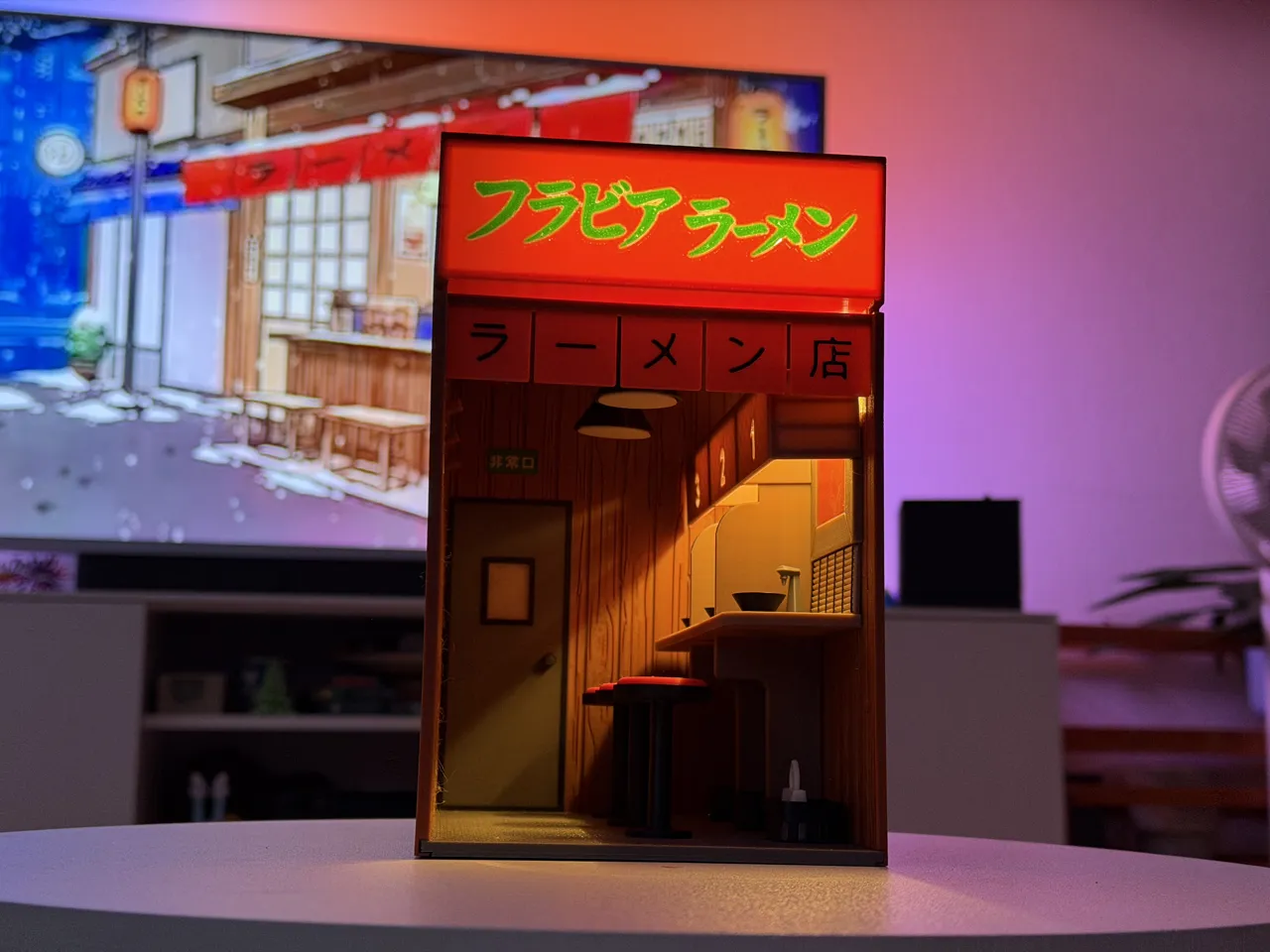 Ramen Shop Book Nook (now customizable!) view 3