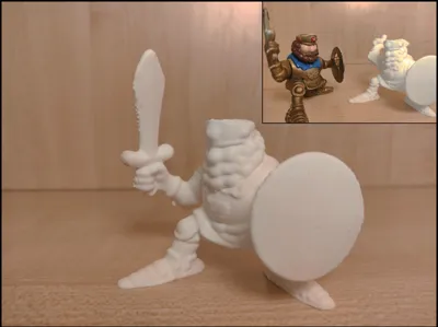 Old School Toy King – Figure with Movable Arms