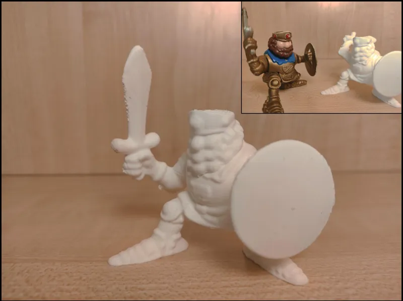 Old School Toy King – Figure with Movable Arms