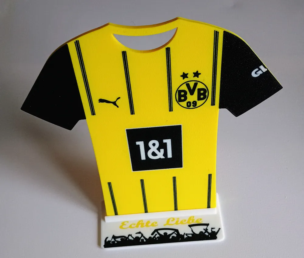 BVB-Trikot + Ständer von Brammerdk MakerWorld: Kostenlose 3D-Modelle ...