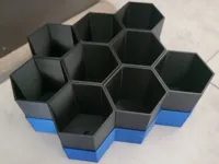 0.2mm layer, 2 walls. PETG
