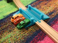 Passage à niveau pour rails en bois — photo 3