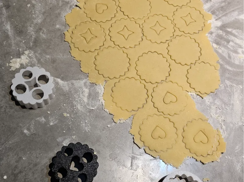Plätzchen Ausstecher herz stern