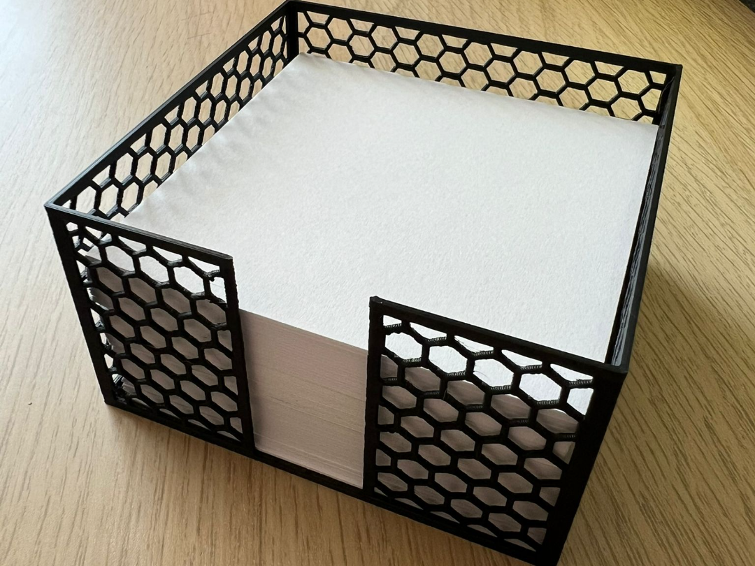 Small 80x80 paper note tray
