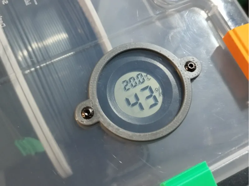 Hygrometer Halter rund