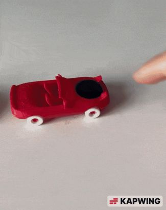 Drifting Car Fidget - Miata MX-5 Inspired NO AMS
