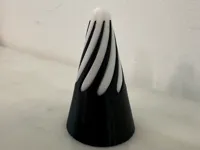 Black and white