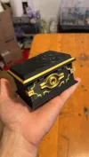 Black & Gold (with supports)