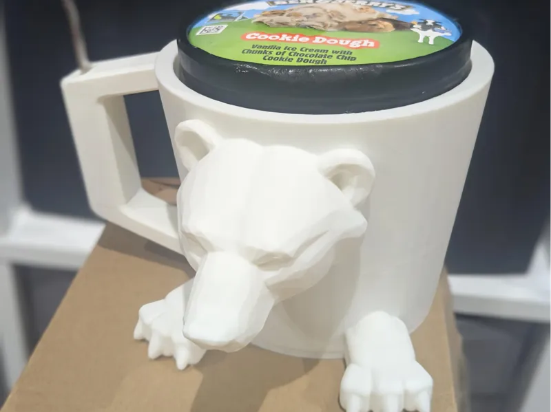 Polar Bear Icecream holder UK Icecream