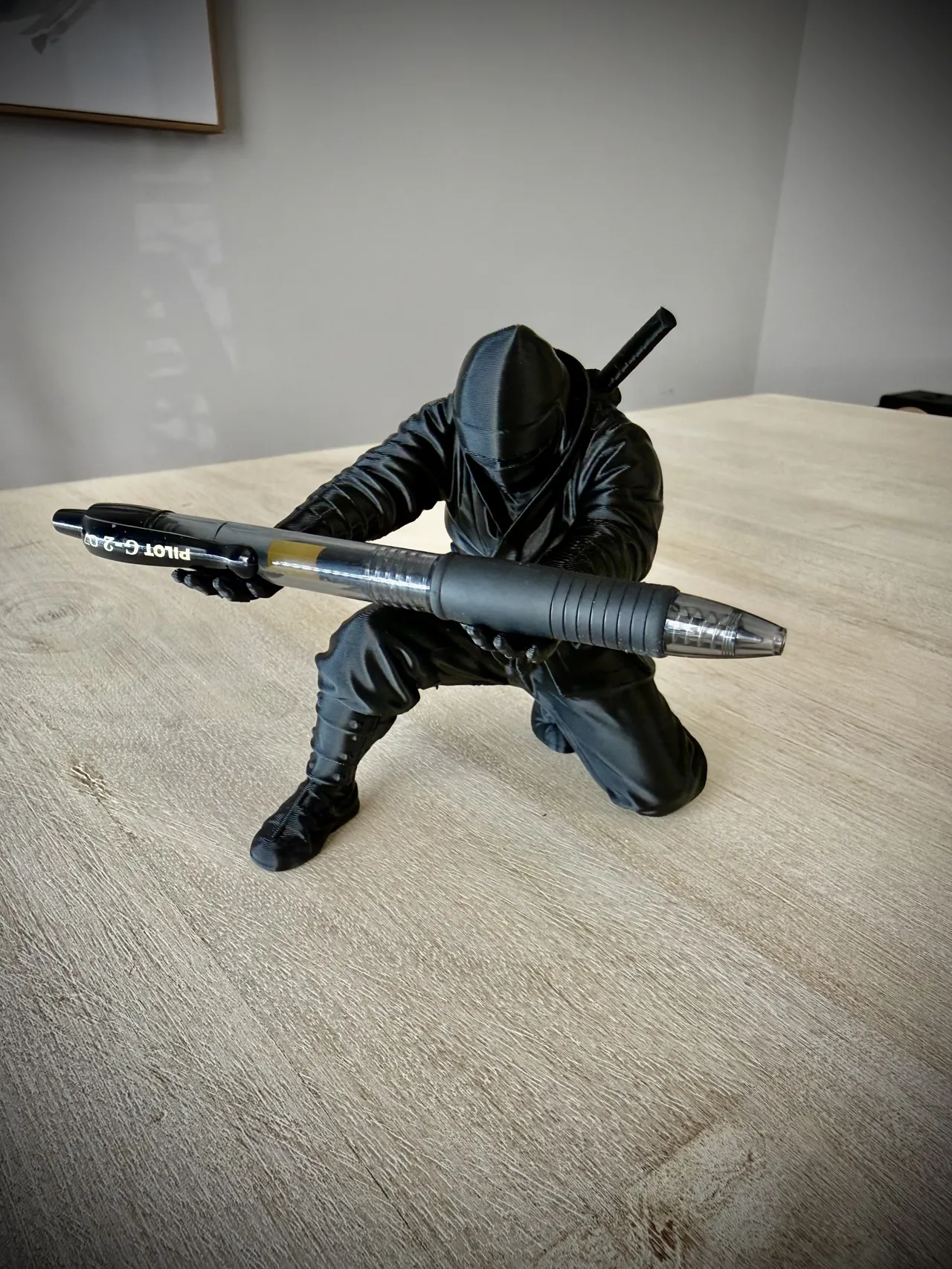 Ninja Pen Holder - Custom Desk Decoration! view 4
