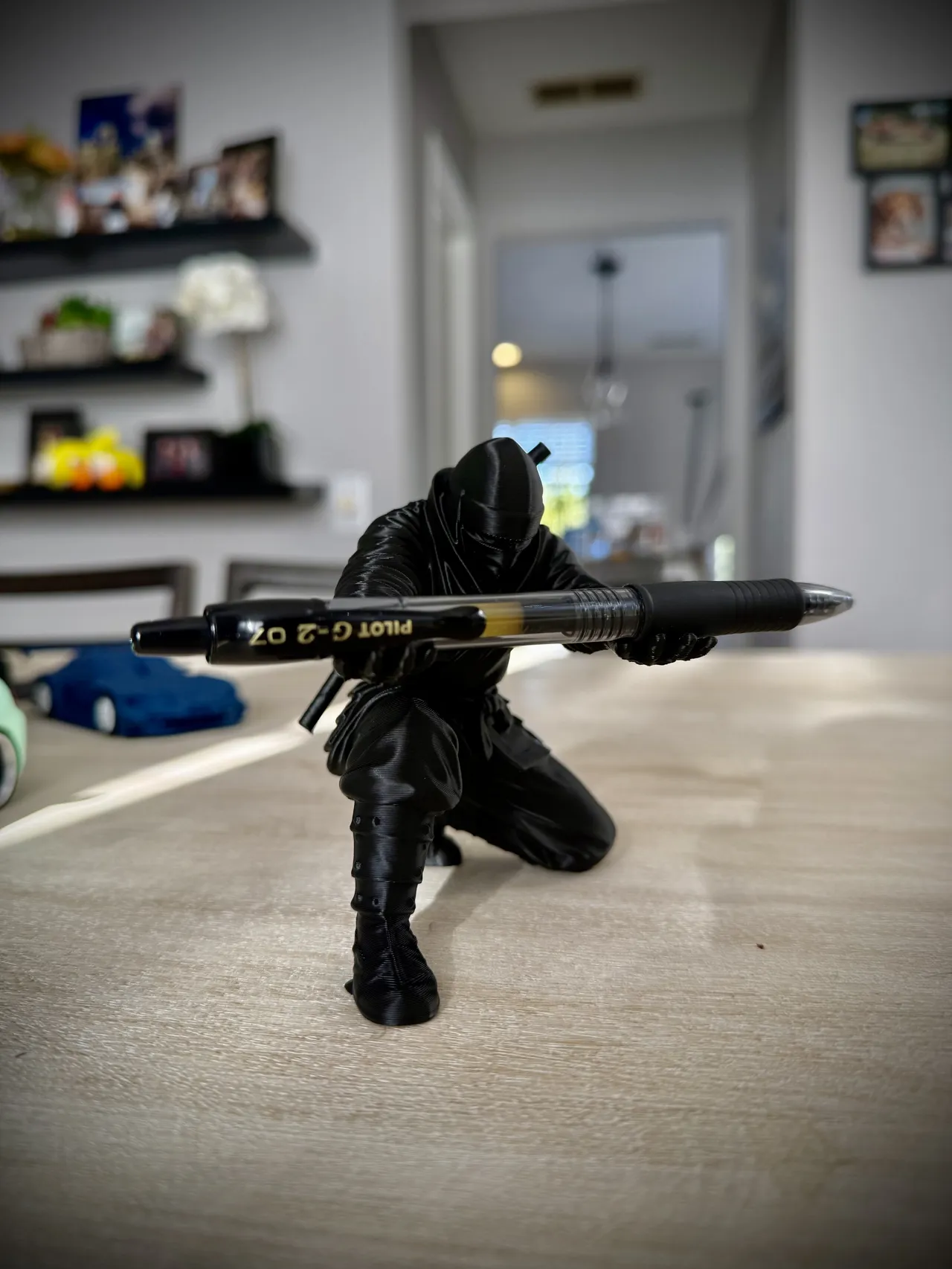 Ninja Pen Holder - Custom Desk Decoration! view 2
