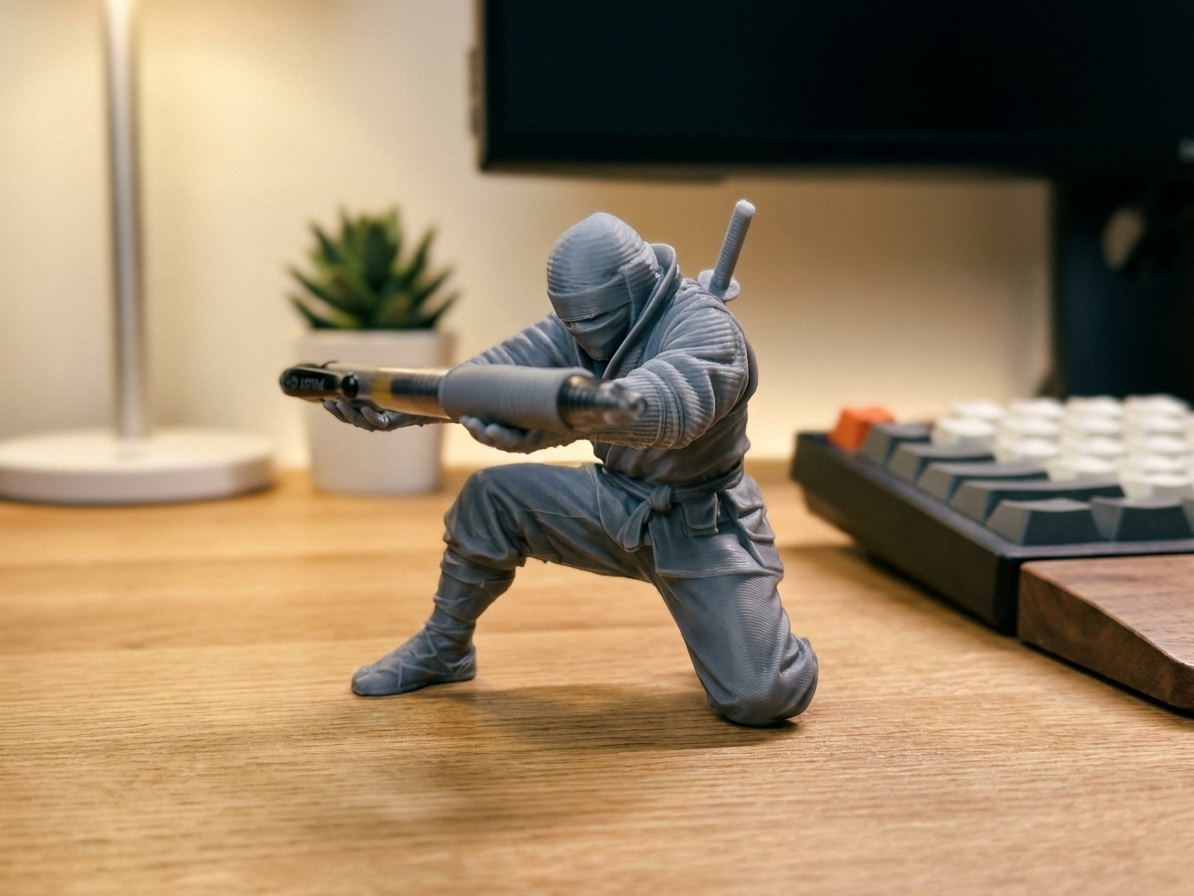 Ninja Pen Holder - Custom Desk Decoration!