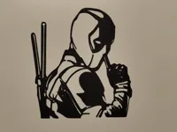 Décoration murale Deadpool — photo 1