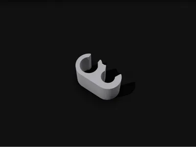 A1/A1 Mini PTFE Tube and Cable Clip