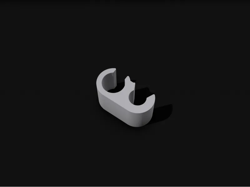 A1/A1 Mini PTFE Tube and Cable Clip