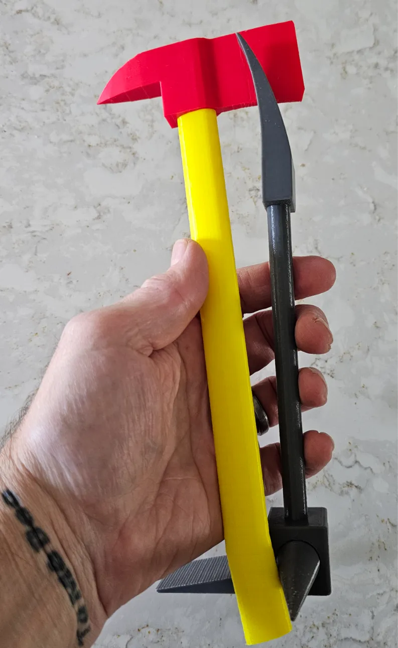 "The IRONS" Fire ax and halligan bar