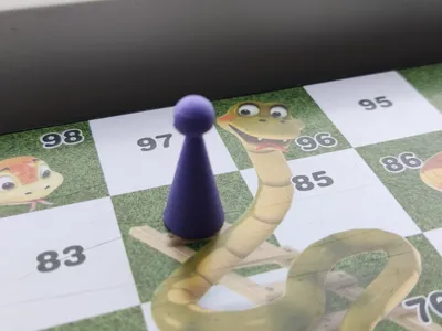 Simple Standard Magnetic Game Piece 