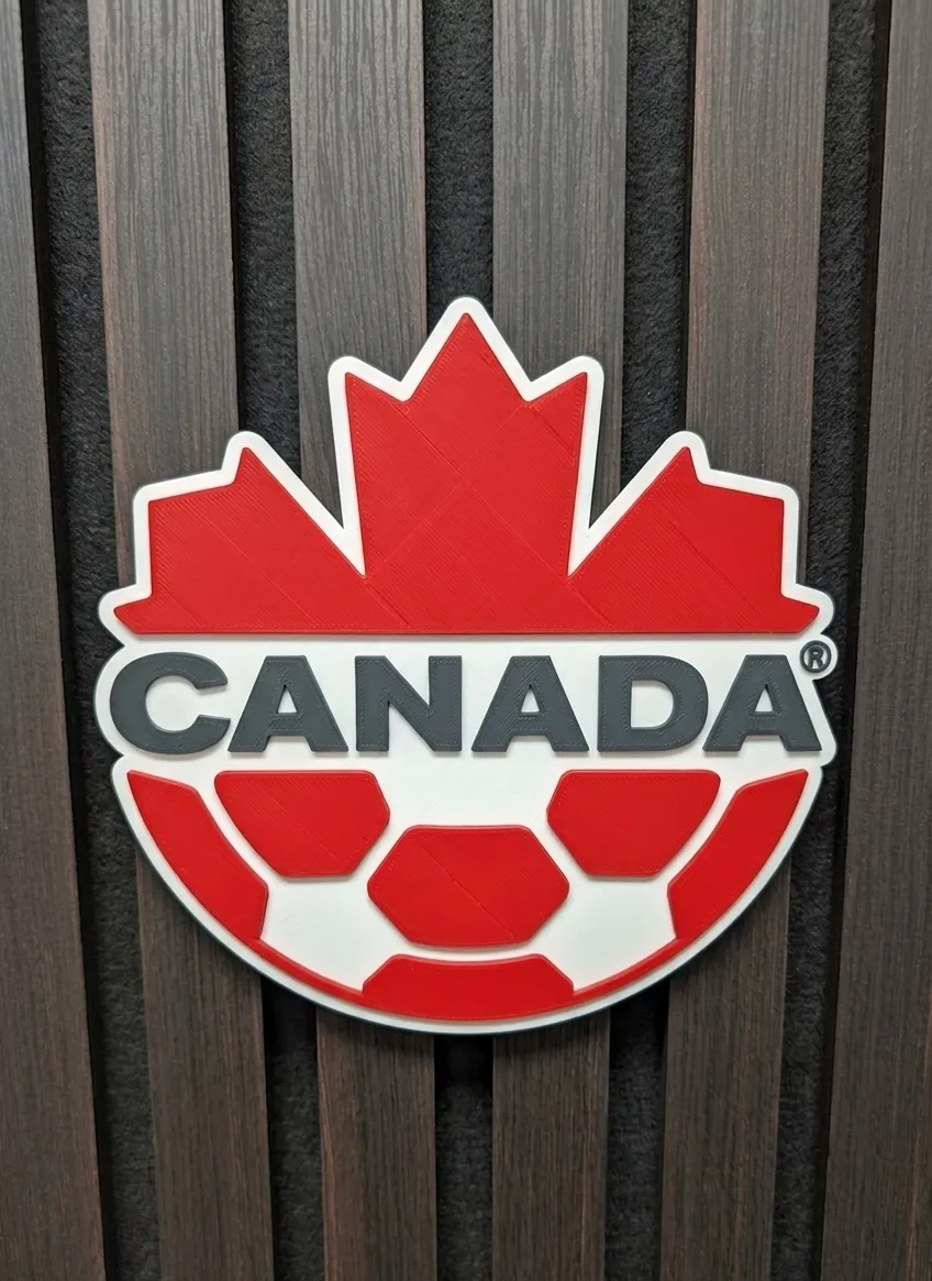 World Cup 2026 Canada For Acoustic Panel or Stand - Free 3D Print Model ...