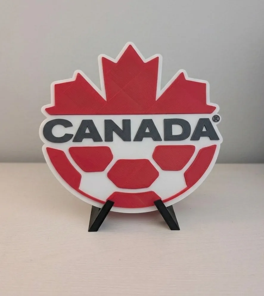 World Cup 2026 Canada For Acoustic Panel or Stand - Free 3D Print Model ...