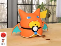 Pikachu Charizard Poncho MC