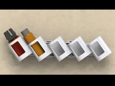 holder, essential, glass, amber